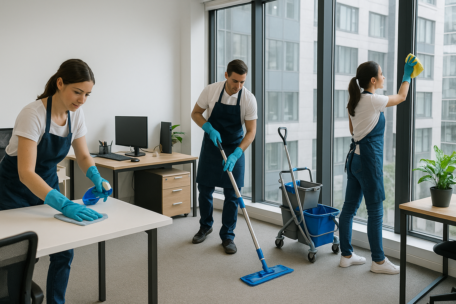 Büroreinigung München – Premium Büro- & Gebäudereinigung