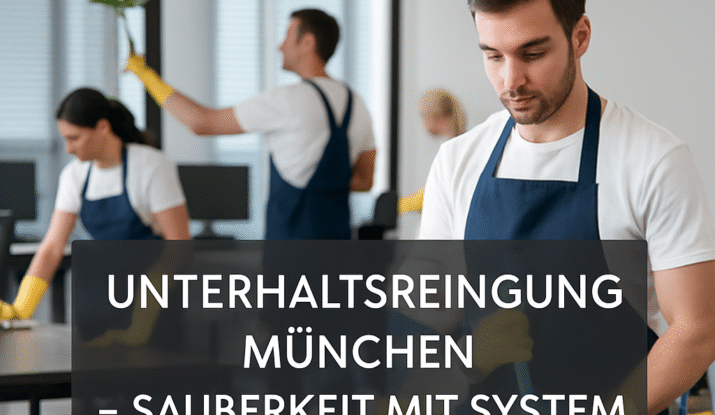 Unterhaltsreinigung München – Sauberkeit mit System für Unternehmen