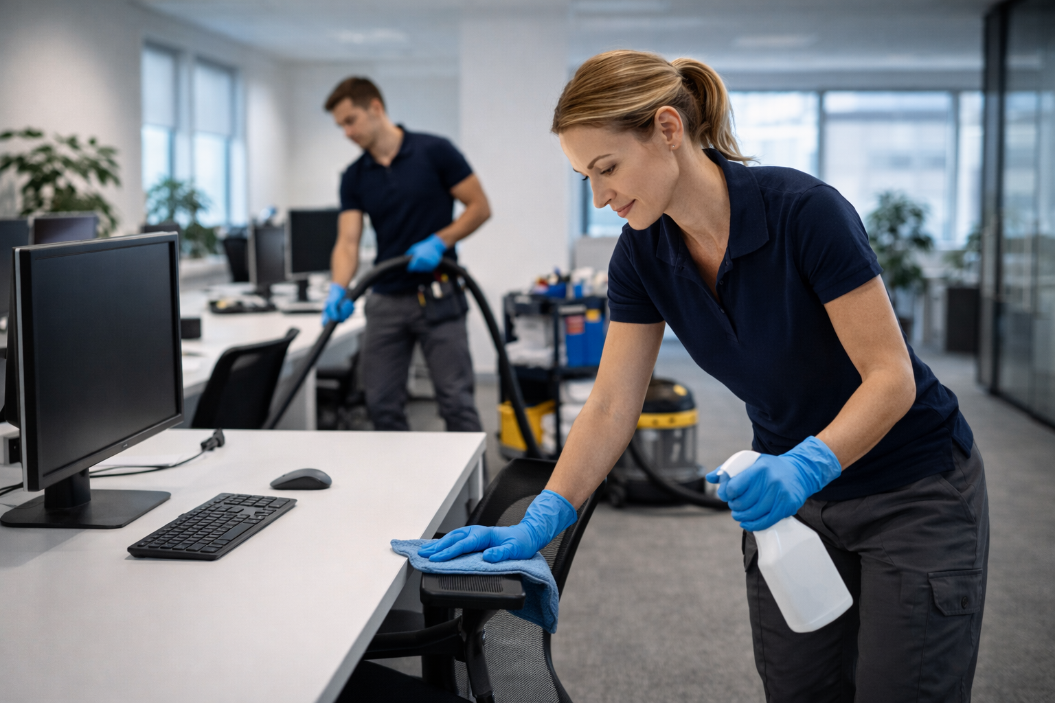 Unterhaltsreinigung München – Professionelle Reinigung im Alltag | White Stone GmbH