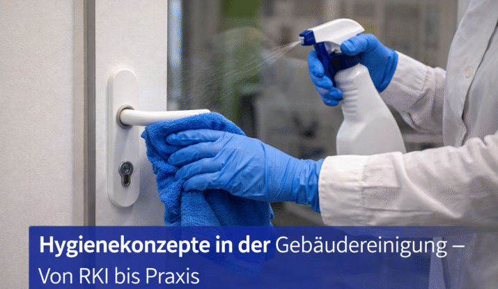 Hygienekonzepte in der Gebäudereinigung – strukturierte Reinigung nach Standards