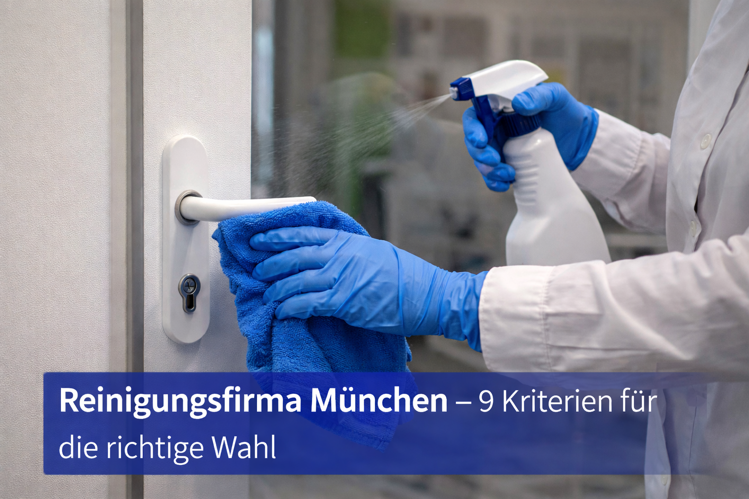 Reinigungsfirma München – professionelle Gebäudereinigung im Einsatz