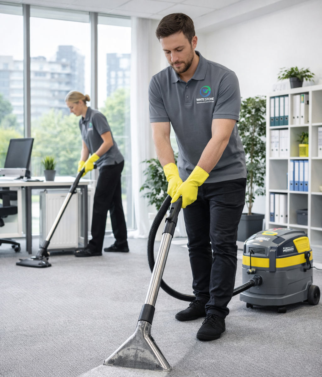 Gentle cleaning for durable carpets and hygienic, well-maintained seating.