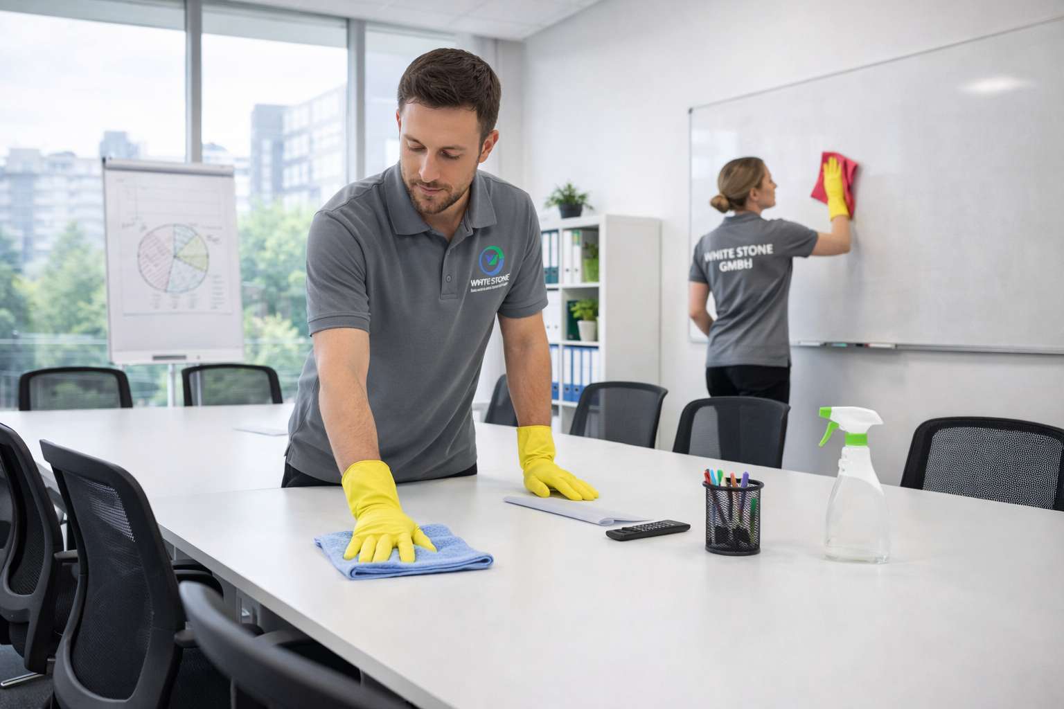 Reception areas & conference rooms Cleaning