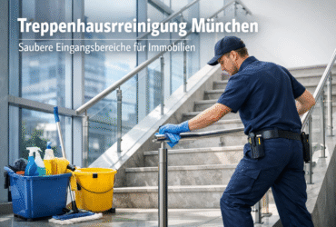 Treppenhausreinigung München professionelles Treppenhaus reinigen