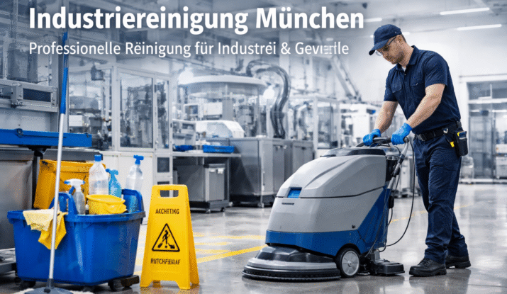 Industriereinigung München – Professionelle Reinigung für Industrie & Gewerbe