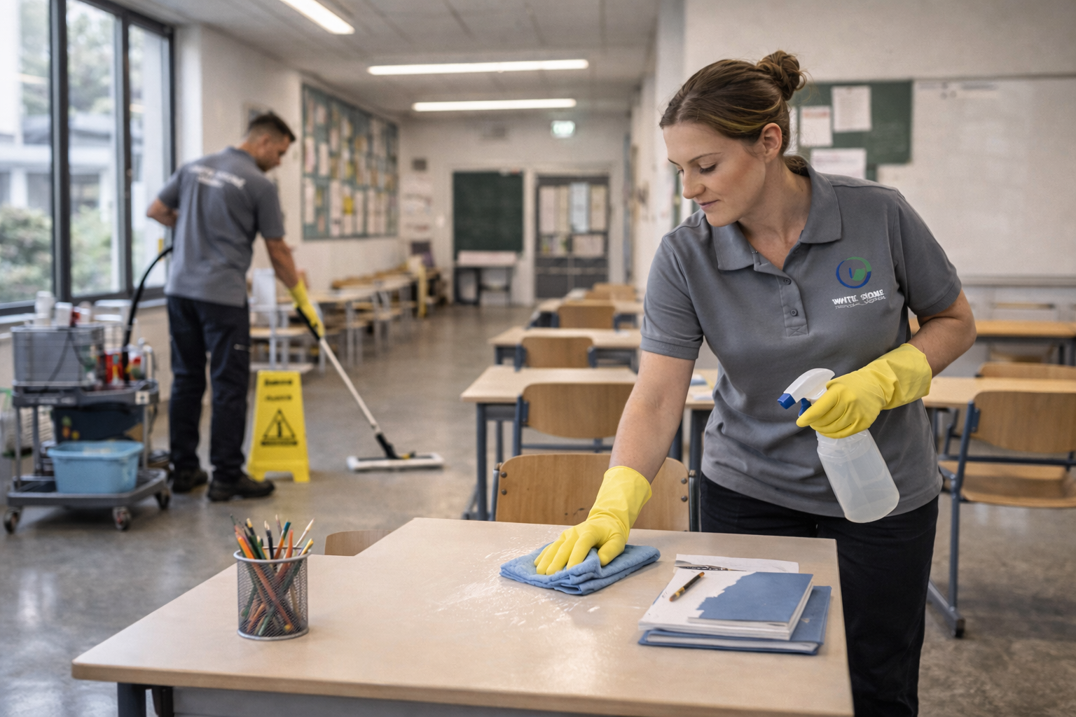 Tägliche Unterhaltsreinigung