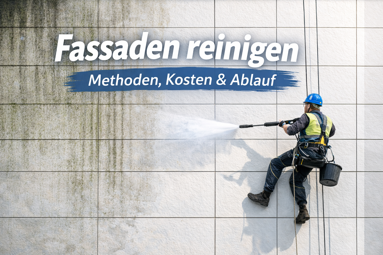 Fassaden reinigen – Methoden, Kosten & Fassadenreinigung München erklärt