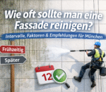 Wie oft sollte man eine Fassade reinigen? – Tipps für München